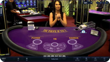 Live dealer blackjack with our custom casino software