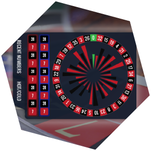 Live Roulette online Game history provided by Luckystreak's casino betting software