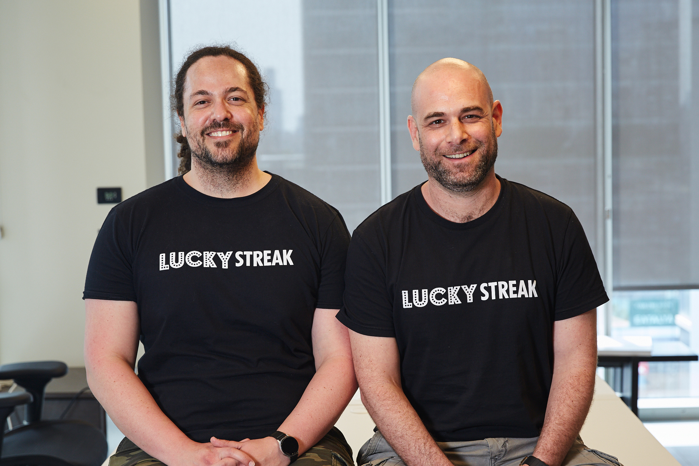 Erez Cywier and Ady Totah, LuckyStreak co-founders, and CTO and CEO respectively